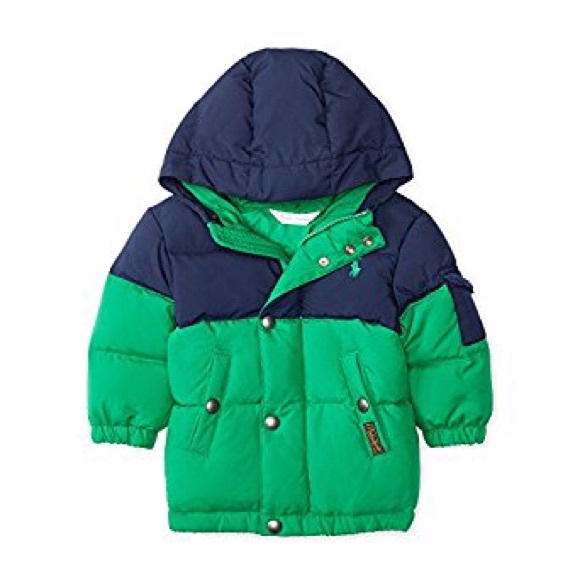 ralph lauren boys puffer jacket